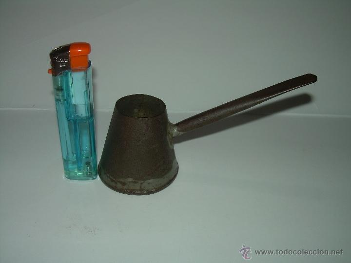 Antig&uuml;edades: ANTIGUO Y RARO RECIPIENTE DE HOJALATA. - Foto 6