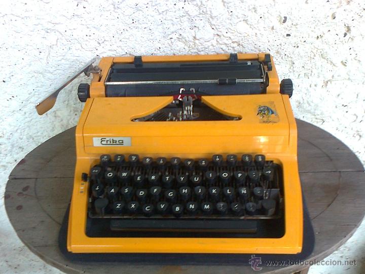 Antig&uuml;edades: MAQUINA DE ESCRIBIR MARCA ERIKA - Foto 1