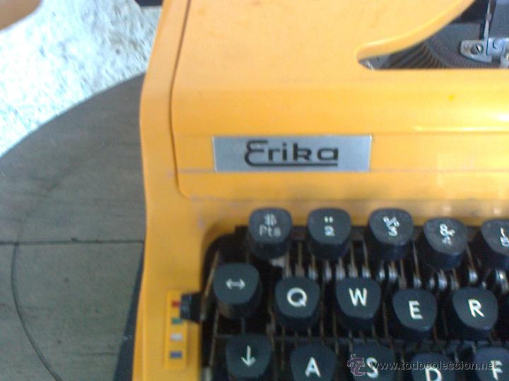 Antig&uuml;edades: MAQUINA DE ESCRIBIR MARCA ERIKA - Foto 2