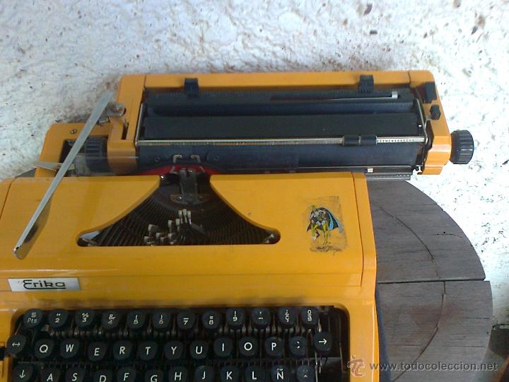 Antig&uuml;edades: MAQUINA DE ESCRIBIR MARCA ERIKA - Foto 3