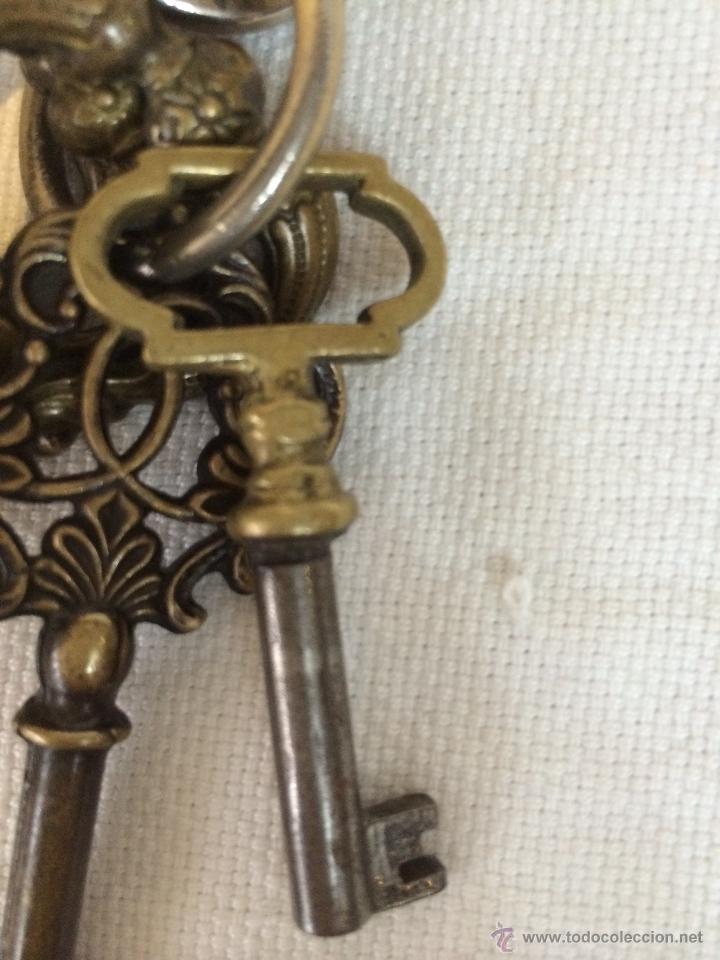 Antig&uuml;edades: 5 LLAVES ANTIGUAS DE BRONCE - Foto 4