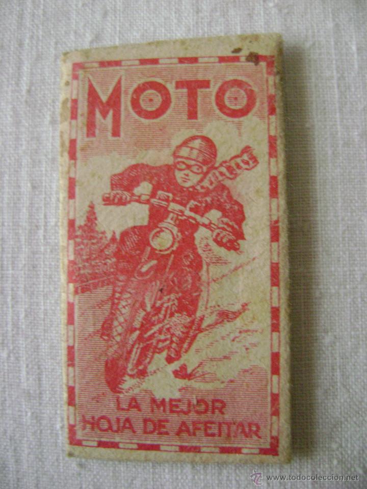 Antig&uuml;edades: HOJA DE AFEITAR MARCA MOTO.40008 - Foto 1