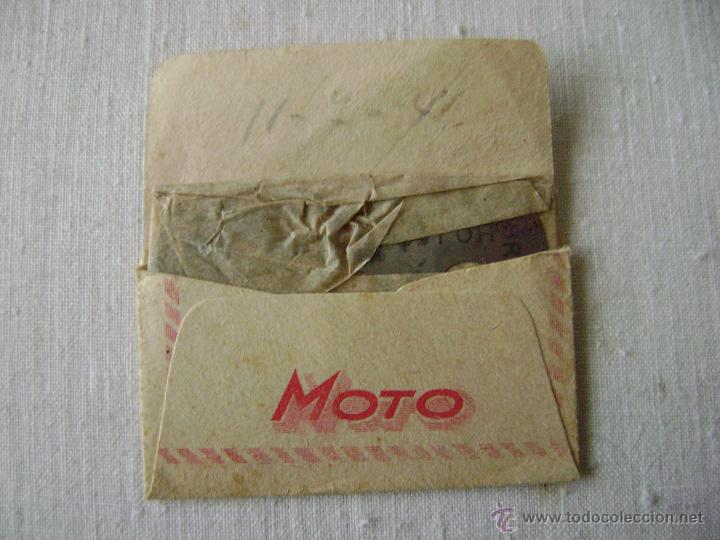 Antig&uuml;edades: HOJA DE AFEITAR MARCA MOTO.40008 - Foto 2