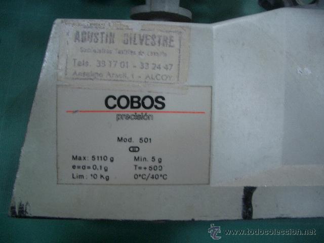 Antig&uuml;edades: Balanza de precisi&oacute;n de laboratorio. Narca Cobos - Foto 2