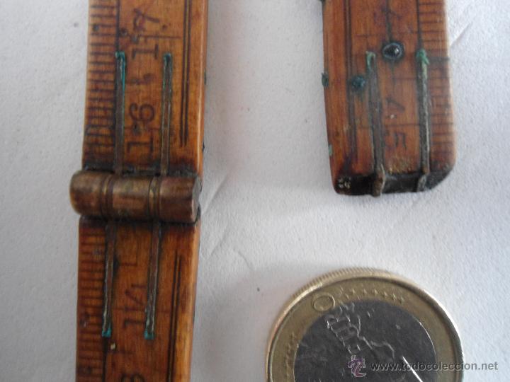 Antig&uuml;edades: ANTIGUA REGLA INGLESA ARTICULADA - Foto 2