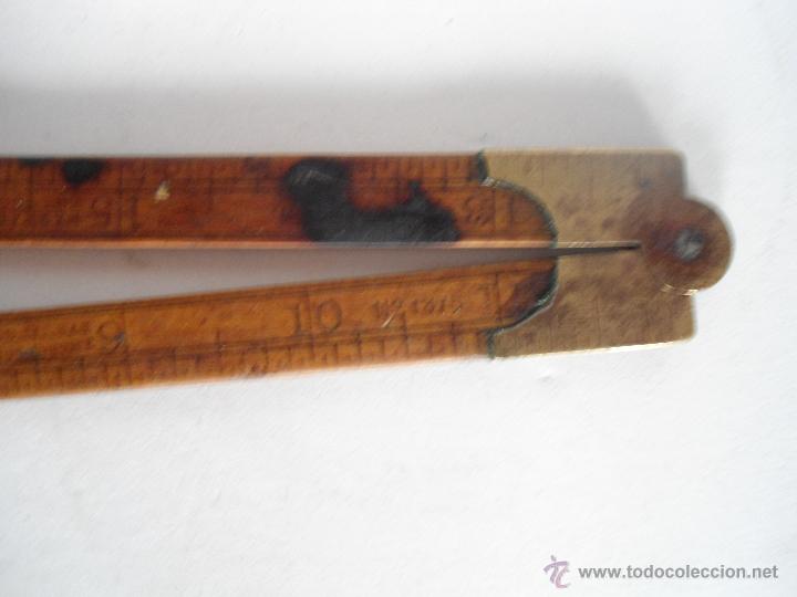 Antig&uuml;edades: ANTIGUA REGLA INGLESA ARTICULADA - Foto 3