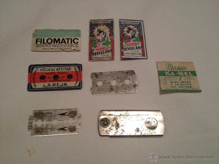 Antig&uuml;edades: LOTE HOJAS DE AFEITAR - Foto 1