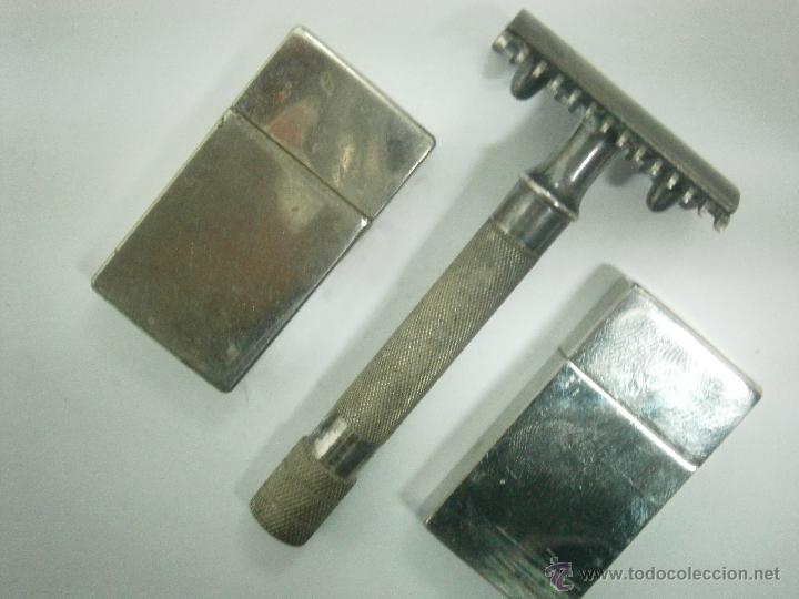Antig&uuml;edades: Maquinilla de afeitar Gillette Single Ring Old Type 1917-1921 - Foto 3