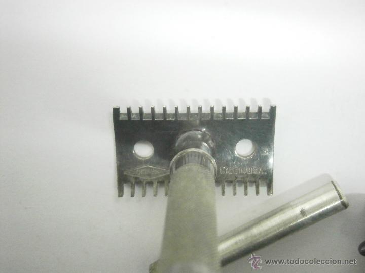 Antig&uuml;edades: Maquinilla de afeitar Gillette Single Ring Old Type 1917-1921 - Foto 5