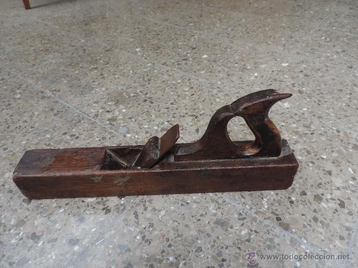 Antig&uuml;edades: GARLOPA O CEPILLO DE CARPINTERO (45 cm ) - Foto 1