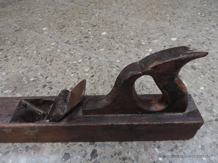 Antig&uuml;edades: GARLOPA O CEPILLO DE CARPINTERO (45 cm ) - Foto 2