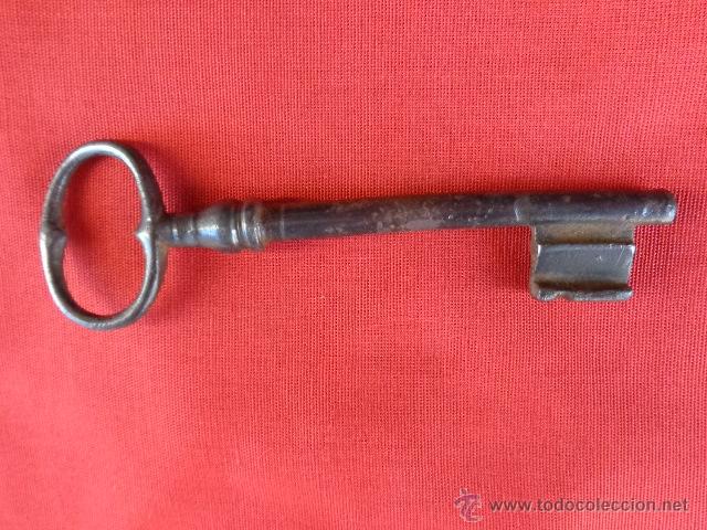 Antig&uuml;edades: Llave de forja de maciza LL-110 - Foto 1