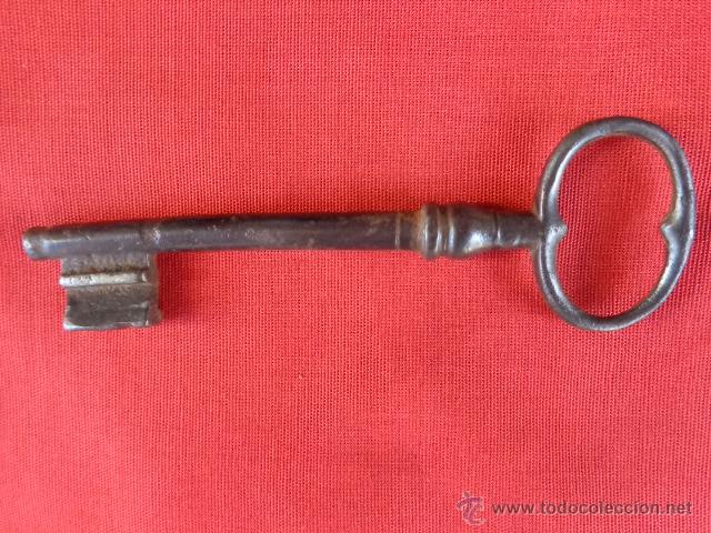 Antig&uuml;edades: Llave de forja de maciza LL-110 - Foto 3