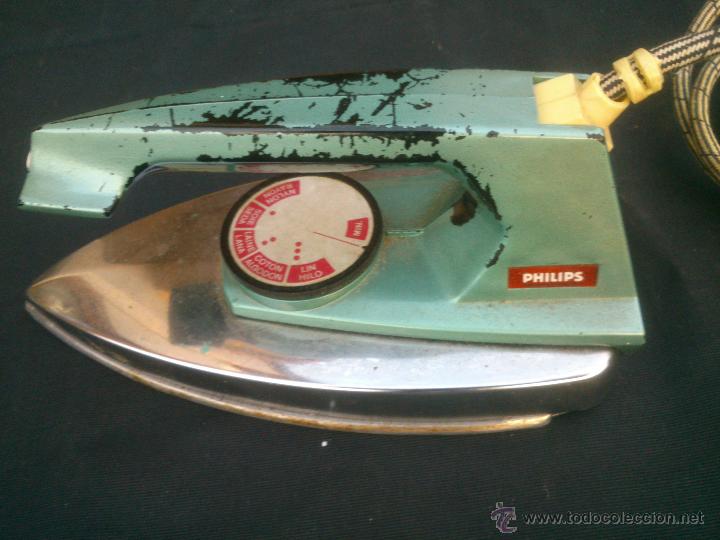 Antig&uuml;edades: ANT&Iacute;GUA PLANCHA ELECTRICA PHILIPS - Foto 3