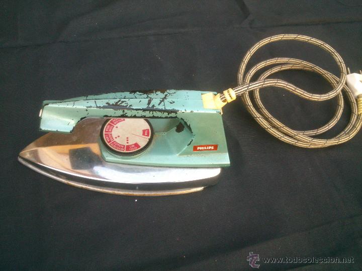 Antig&uuml;edades: ANT&Iacute;GUA PLANCHA ELECTRICA PHILIPS - Foto 4
