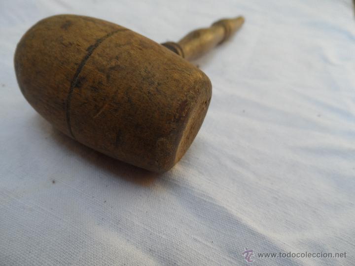 Antig&uuml;edades: Martillo de madera HERRAMIENTA - Foto 4