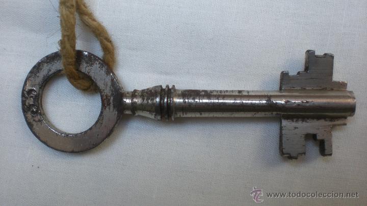 rara llave articulada antigua de caja fuerte ma - Compra venta en  todocoleccion
