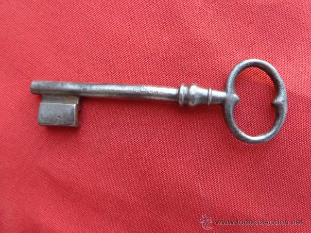 Antig&uuml;edades: Antigua llave maciza de forja LL-168 - Foto 2