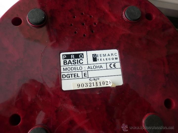 Tel&eacute;fonos: TELEF&Oacute;NO PRO BASIC MODELO ALOHA GEERMARC TELECOM - Foto 9