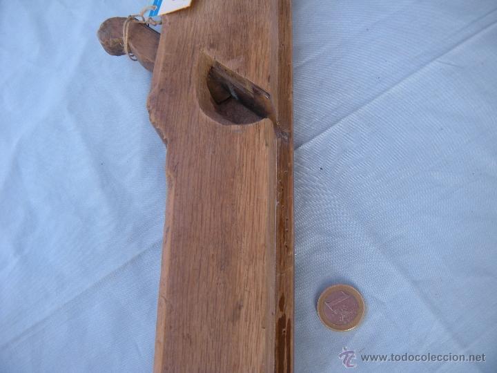 Antig&uuml;edades: ANTIGUO CEPILLO GARLOPA MEDIA JUNTERA CARPINTERO. - Foto 2