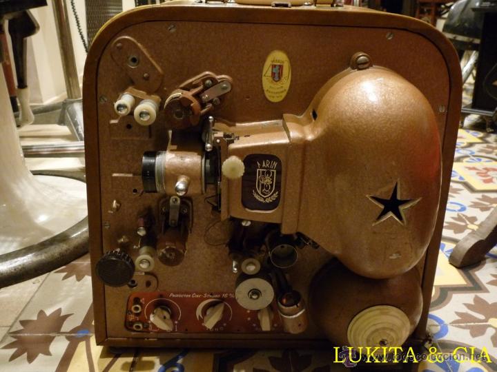 Antig&uuml;edades: ANTIGUO PROYECTOR DE CINE Y ALTAVOZ MAR&Iacute;N 16 MM - Foto 4