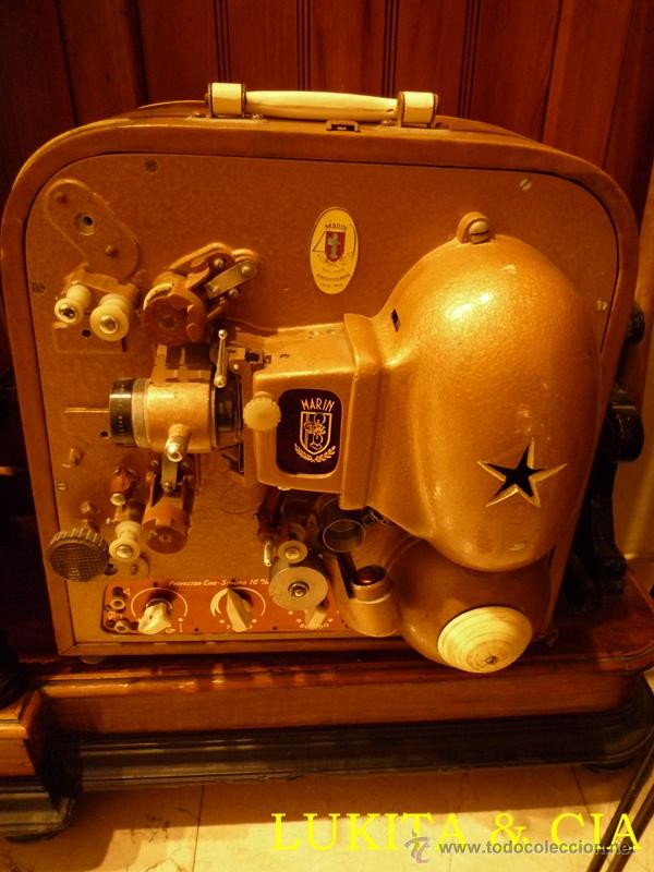 Antig&uuml;edades: ANTIGUO PROYECTOR DE CINE Y ALTAVOZ MAR&Iacute;N 16 MM - Foto 29