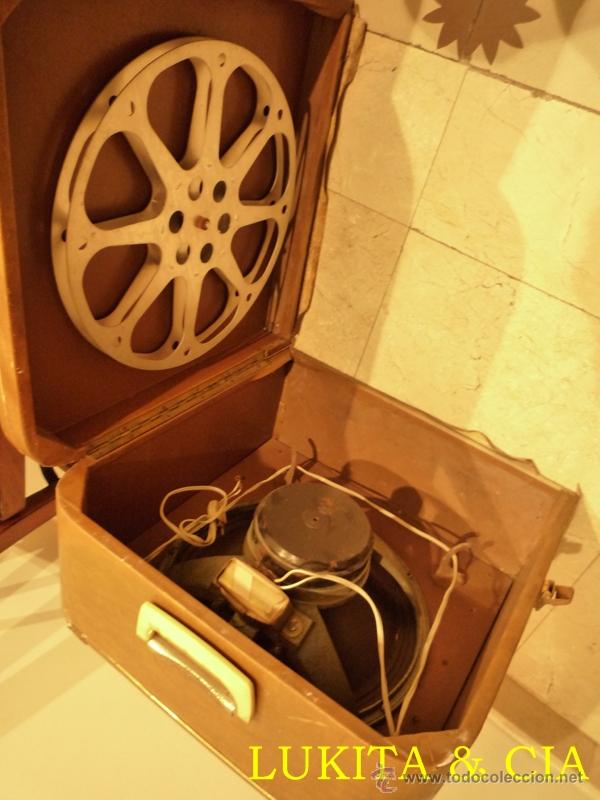 Antig&uuml;edades: ANTIGUO PROYECTOR DE CINE Y ALTAVOZ MAR&Iacute;N 16 MM - Foto 36