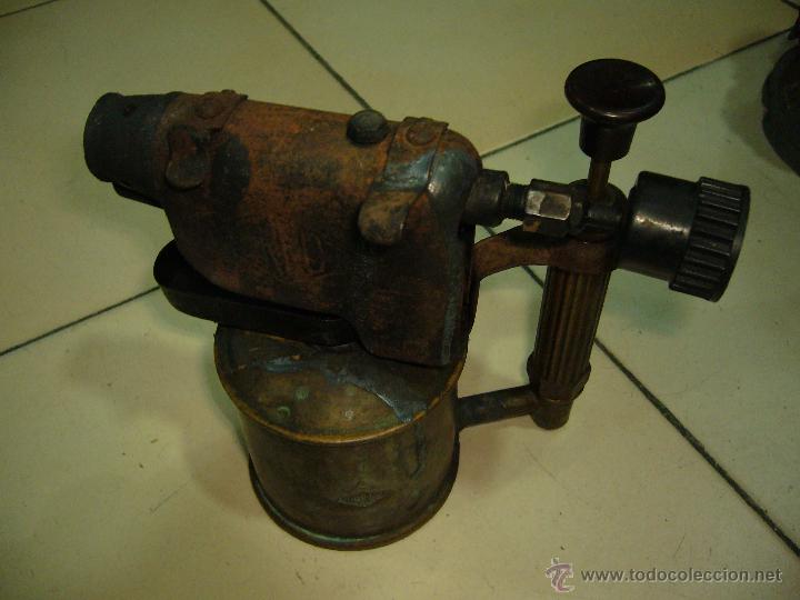 Antig&uuml;edades: antiguo soplete serrot - Foto 1