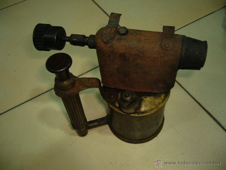 Antig&uuml;edades: antiguo soplete serrot - Foto 2