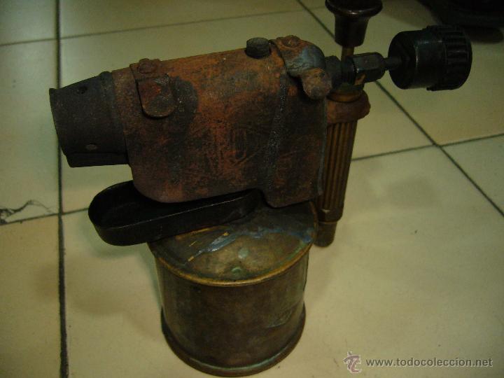 Antig&uuml;edades: antiguo soplete serrot - Foto 3