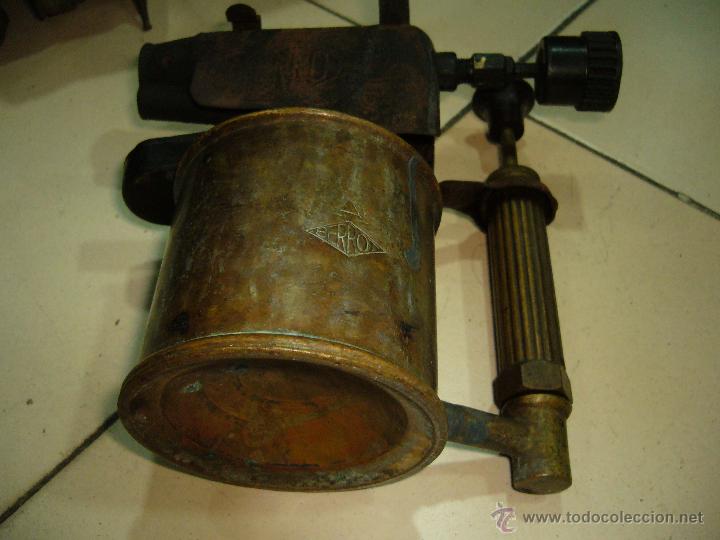 Antig&uuml;edades: antiguo soplete serrot - Foto 6