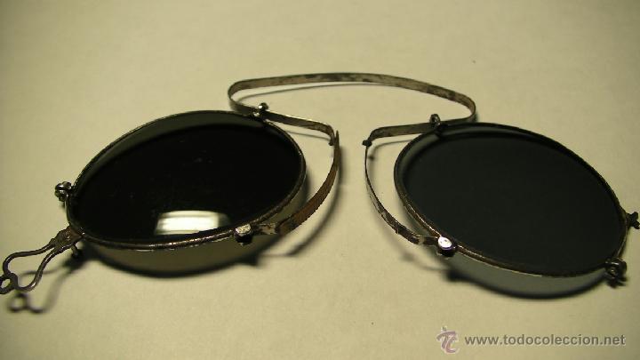 Antig&uuml;edades: GAFAS DE SOL PLEGABLES CON FUNDA DE PIEL - Foto 8