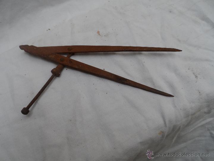 Antig&uuml;edades: herramienta compas antiguo de precision ?? marca alyco - Foto 1
