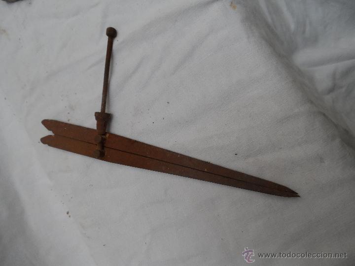 Antig&uuml;edades: herramienta compas antiguo de precision ?? marca alyco - Foto 3