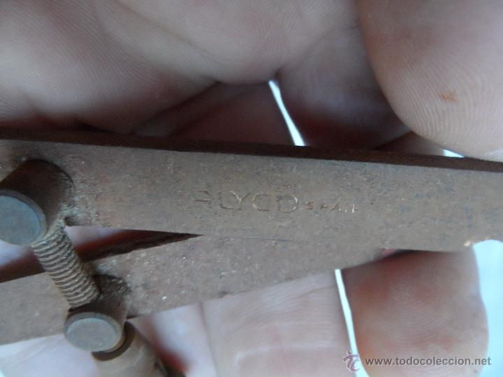 Antig&uuml;edades: herramienta compas antiguo de precision ?? marca alyco - Foto 4