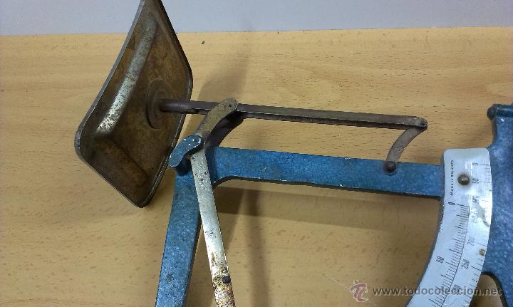 Antig&uuml;edades: BASCULA PARA CARTAS MARCA LANCASTER - Foto 4