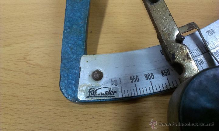 Antig&uuml;edades: BASCULA PARA CARTAS MARCA LANCASTER - Foto 5