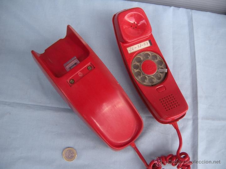 Tel&eacute;fonos: TEL&Eacute;FONO MURAL MODELO G&Oacute;NDOLA. TELEF&Oacute;NICA. RETRO. - Foto 1