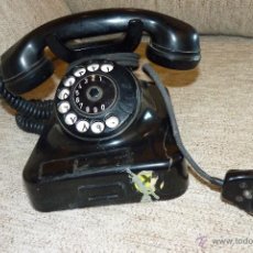 Teléfonos: ANTIGUO TELÉFONO CON CLAVIJA DE ENCHUFE, MEDIADOS SIGLO XX