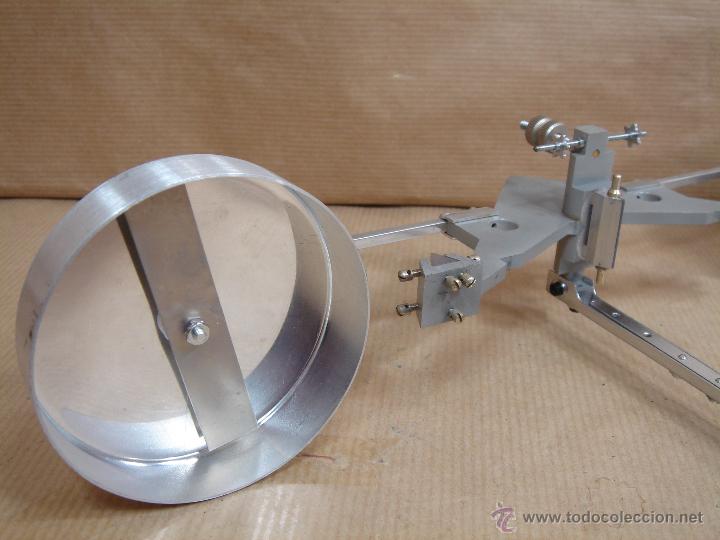 Antig&uuml;edades: ACCESORIO BALANZA DE PRECISION - BRAZO CENTRAL 30 CMS - ALUMINIO CON CONTRAPESOS - BASCULA - Foto 5