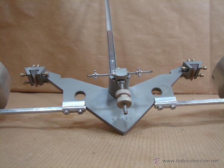 Antig&uuml;edades: ACCESORIO BALANZA DE PRECISION - BRAZO CENTRAL 30 CMS - ALUMINIO CON CONTRAPESOS - BASCULA - Foto 7