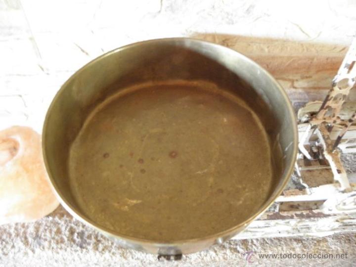 Antig&uuml;edades: Balanza de 5 kg con platos de lat&oacute;n - Foto 4