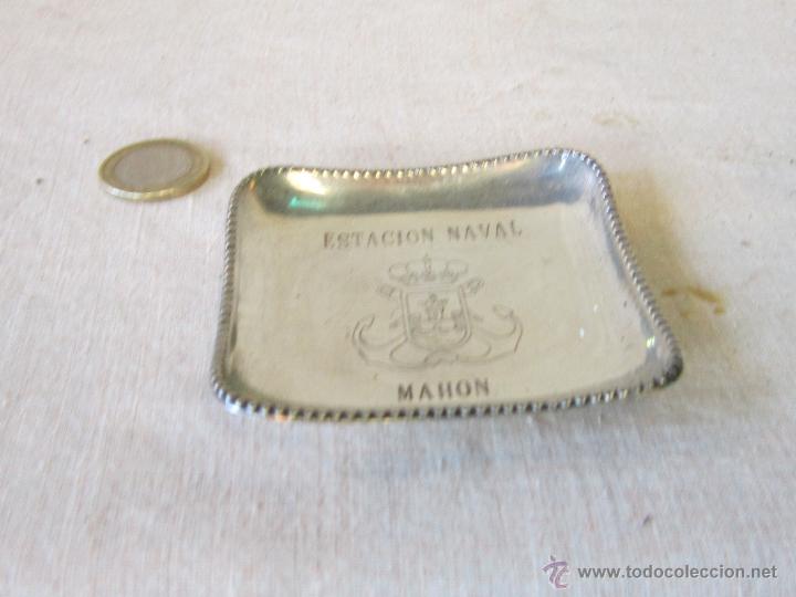 Antig&uuml;edades: BANDEJA DE LA ESTACION NAVAL DE MAHON - Foto 1