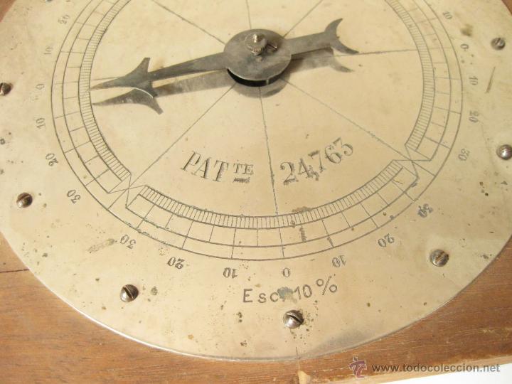 Antig&uuml;edades: ANTIGUO ANGULOMETRO DE MADERA MARCA CORTES - Foto 6