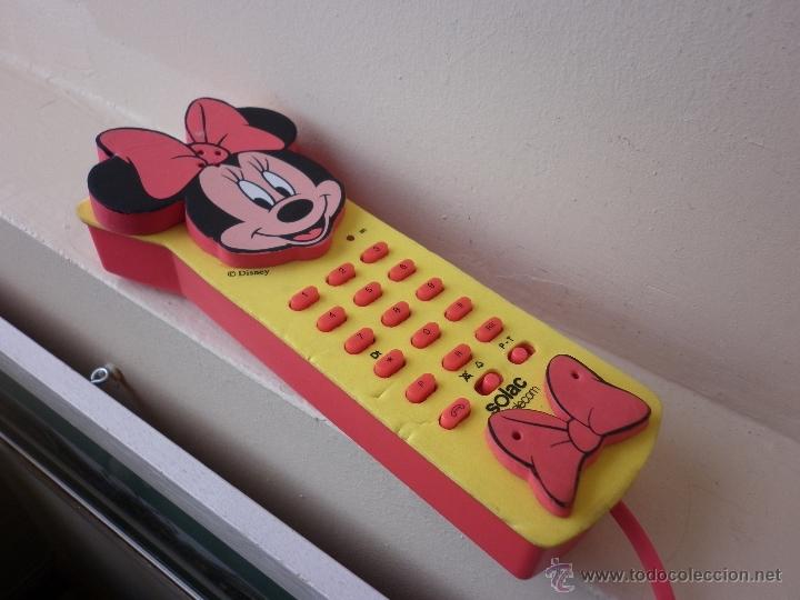 Tel&eacute;fonos: TELEFONO SOLAC TELECOM DSNEY- MINNIE- FUNCIONA - Foto 1