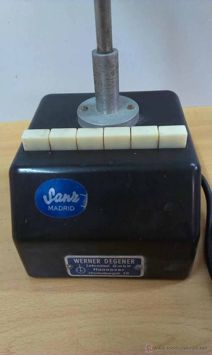 Antig&uuml;edades: SEMAFORO ORIGINAL DE AUTOESCUELA - Foto 3