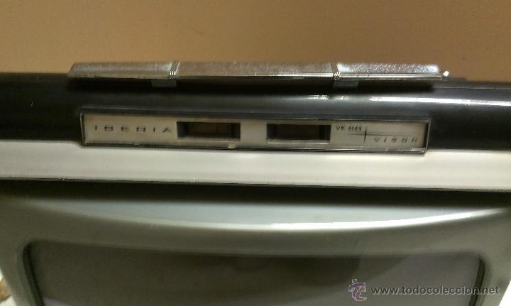 Antig&uuml;edades: TELEVISOR MARCA IBERIA VP 1143 VISON - Foto 6