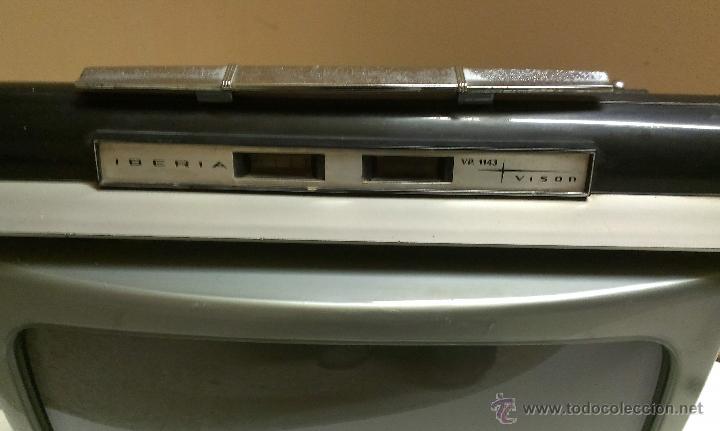 Antig&uuml;edades: TELEVISOR MARCA IBERIA VP 1143 VISON - Foto 9