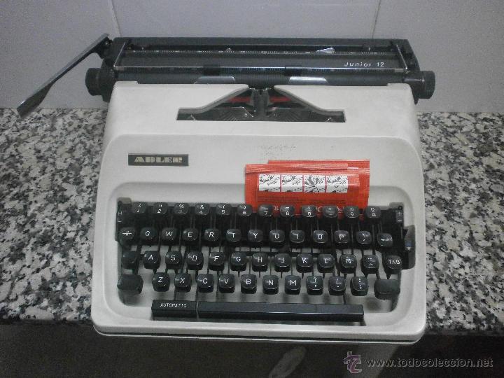 Antig&uuml;edades: MAQUINA DE ESCRIBIR MARCA ADLER - Foto 2