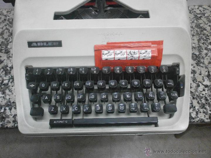 Antig&uuml;edades: MAQUINA DE ESCRIBIR MARCA ADLER - Foto 4